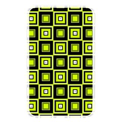 Green Pattern Square Squares Memory Card Reader (rectangular) by Dutashop