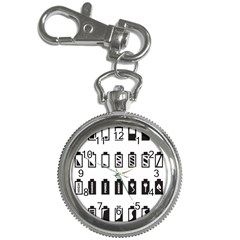 Battery Icons Charge Key Chain Watches by Dutashop