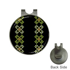 Pattern Background Vector Seamless Hat Clips With Golf Markers by Dutashop