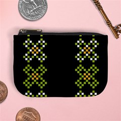 Pattern Background Vector Seamless Mini Coin Purse