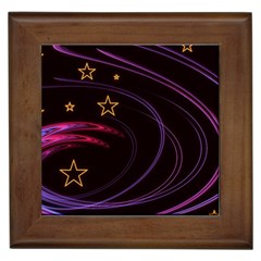 Background Abstract Star Framed Tile by Dutashop