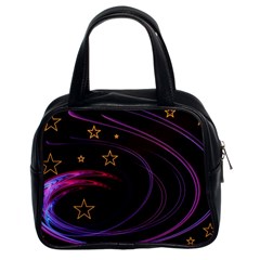 Background Abstract Star Classic Handbag (two Sides) by Dutashop