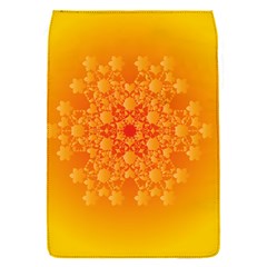 Fractal Yellow Orange Removable Flap Cover (s) by Dutashop