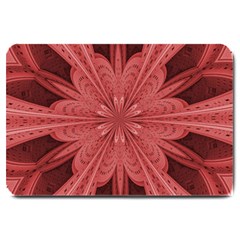 Background Floral Pattern Large Doormat 