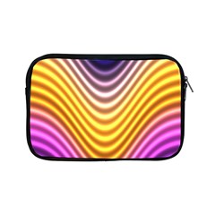 Wave Line Waveform Sound Orange Apple Ipad Mini Zipper Cases by Dutashop