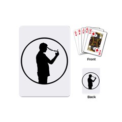 Mobile Phone Addiction Concept Drawing Playing Cards Single Design (mini) by dflcprintsclothing