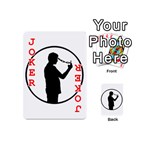 Mobile Phone Addiction Concept Drawing Playing Cards 54 Designs (Mini) Front - Joker2