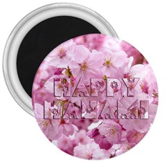 Cherry Blossom Photography Happy Hanami Sakura Matsuri 3  Magnets