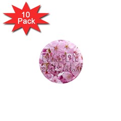 Cherry Blossom Photography Happy Hanami Sakura Matsuri 1  Mini Magnet (10 pack) 