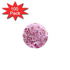 Cherry Blossom Photography Happy Hanami Sakura Matsuri 1  Mini Magnets (100 pack) 