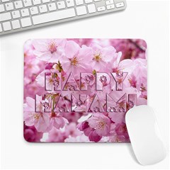 Cherry Blossom Photography Happy Hanami Sakura Matsuri Large Mousepads