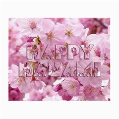 Cherry Blossom Photography Happy Hanami Sakura Matsuri Small Glasses Cloth