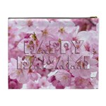 Cherry Blossom Photography Happy Hanami Sakura Matsuri Cosmetic Bag (XL) Back