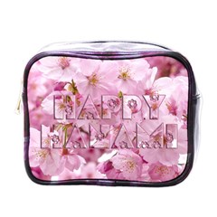 Cherry Blossom Photography Happy Hanami Sakura Matsuri Mini Toiletries Bag (One Side)