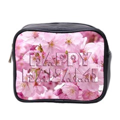 Cherry Blossom Photography Happy Hanami Sakura Matsuri Mini Toiletries Bag (Two Sides)