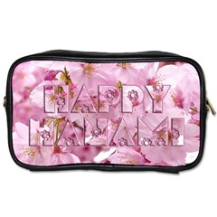 Cherry Blossom Photography Happy Hanami Sakura Matsuri Toiletries Bag (One Side)