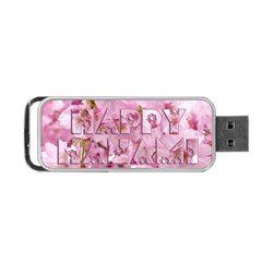 Cherry Blossom Photography Happy Hanami Sakura Matsuri Portable USB Flash (Two Sides)