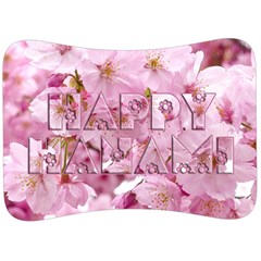 Cherry Blossom Photography Happy Hanami Sakura Matsuri Velour Seat Head Rest Cushion