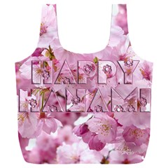 Cherry Blossom Photography Happy Hanami Sakura Matsuri Full Print Recycle Bag (XXXL)