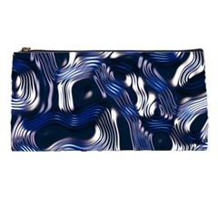 Structure Blue Background Pencil Case by Dutashop