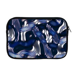 Structure Blue Background Apple Macbook Pro 17  Zipper Case by Dutashop