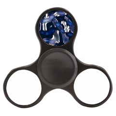 Structure Blue Background Finger Spinner by Dutashop