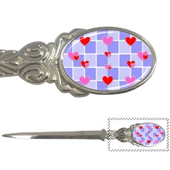 Love Hearts Valentine Decorative Letter Opener by Dutashop