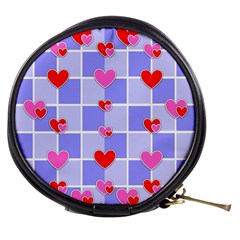 Love Hearts Valentine Decorative Mini Makeup Bag by Dutashop