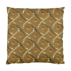 Gold Background Modern Standard Cushion Case (one Side) by Dutashop