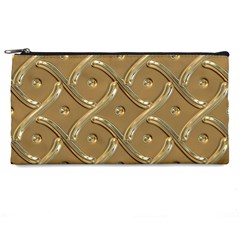 Gold Background Modern Pencil Case