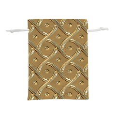 Gold Background Modern Lightweight Drawstring Pouch (s)