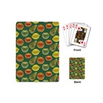 Background Fruits Several Playing Cards Single Design (Mini) Back