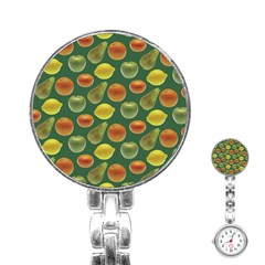 Background Fruits Several Stainless Steel Nurses Watch by Dutashop