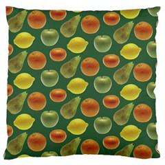 Background Fruits Several Standard Flano Cushion Case (two Sides) by Dutashop