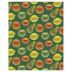 Background Fruits Several Drawstring Bag (small) by Dutashop