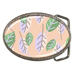 Leaf Pink Belt Buckles by Dutashop