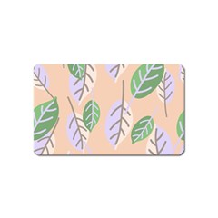 Leaf Pink Magnet (name Card)