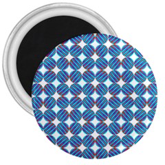 Geometric Dots Pattern 3  Magnets by Dutashop