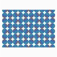 Geometric Dots Pattern Large Glasses Cloth