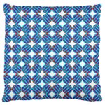 Geometric Dots Pattern Standard Flano Cushion Case (Two Sides) Back