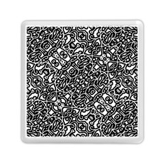 Interlace Black And White Pattern Memory Card Reader (square)