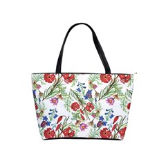 Summer flowers pattern Classic Shoulder Handbag