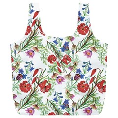 Summer flowers pattern Full Print Recycle Bag (XL)