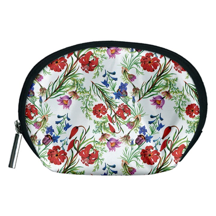 Summer flowers pattern Accessory Pouch (Medium)