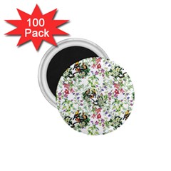 Green Flora 1 75  Magnets (100 Pack)  by goljakoff