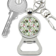 Green Flora Bottle Opener Key Chain by goljakoff