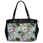 Green flora Oversize Office Handbag Front