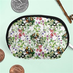 Green Flora Accessory Pouch (medium) by goljakoff