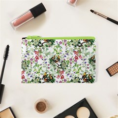 Green Flora Cosmetic Bag (xs) by goljakoff