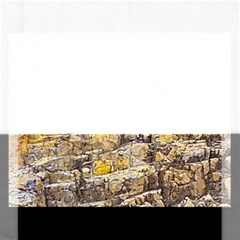 Rocky Texture Grunge Print Design Rectangular Jigsaw Puzzl by dflcprintsclothing